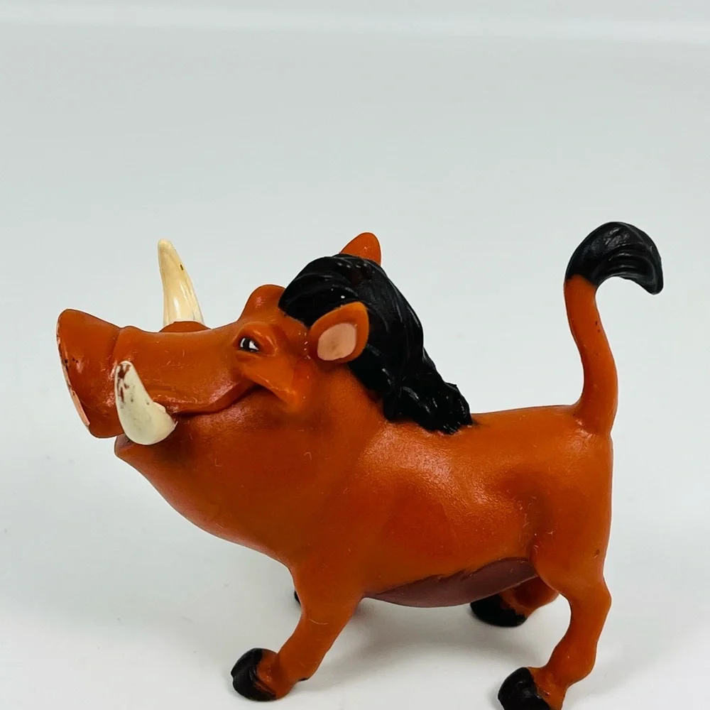 Vintage The Lion King Pumbaa Warthog PVC Figure Disney Cake Topper Mattel